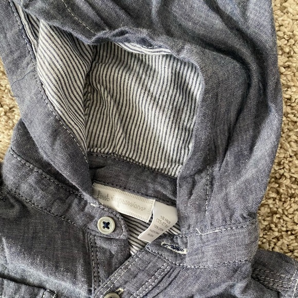 First impressions toddler boys button down shirt and pants outfit size 18 months - Picture 9 of 13